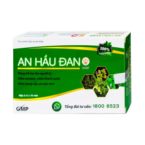 An Hầu Đan – Dành Cho Người Bị Viêm Amidan, Viêm Họng Hạt