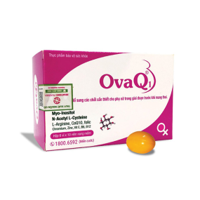 OvaQ1 - Viên uống hỗ trợ bổ sung cho phụ nữ trước khi mang thai (hộp 60v)