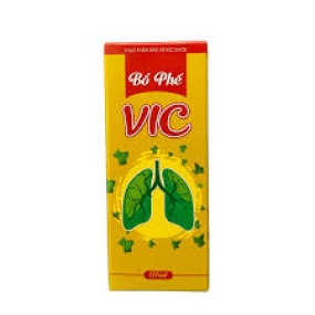 Bổ Phế VIC - Siro giúp giảm ho, giảm đờm, giảm đau họng, khản tiếng - Hộp 125ml