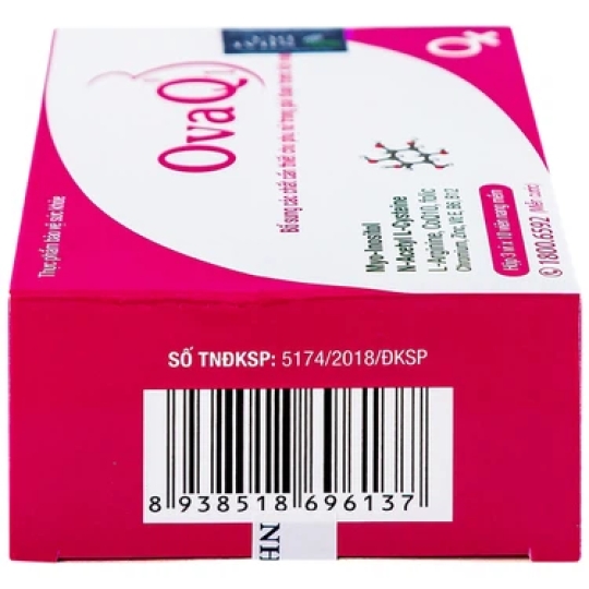 OvaQ1 - Viên uống hỗ trợ bổ sung cho phụ nữ trước khi mang thai (hộp 30v)