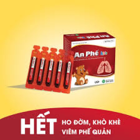An Phế Kids - Hỗ trợ bổ phế, giảm ho đơm, Giảm đau rát họng